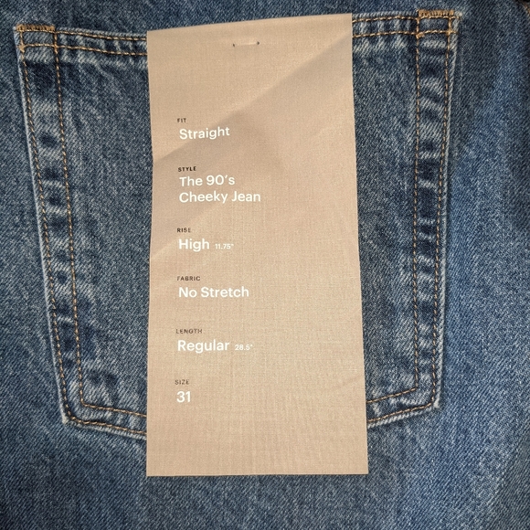 Everlane Cheeky 90’s Jeans - Picture 4 of 4